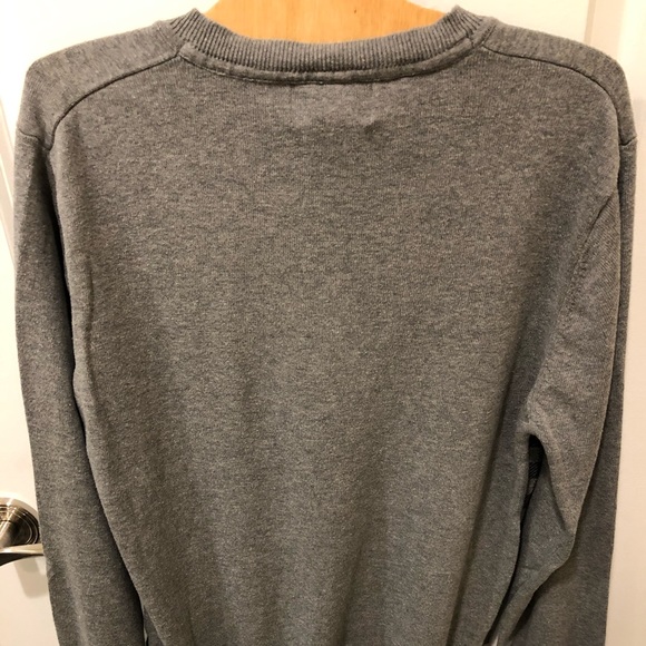 Mark Ecko Cut & Sew Gray and Black Check Sweater - Picture 3 of 3
